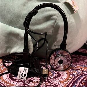 Flexible Black Webcam with USB Connection